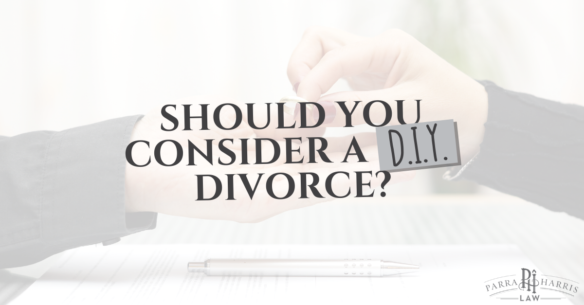 ¿Debería considerar un divorcio por su propia cuenta?